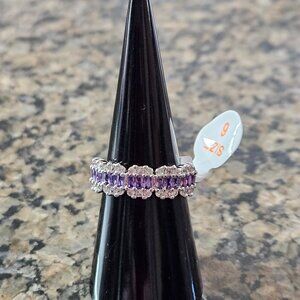 Bomb Party RBP5661 “One in the Same” Violet Cubic Zirconia Sz 6